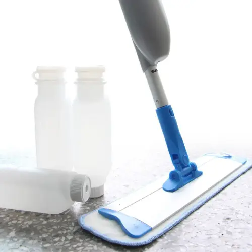 مساحة ارضيات رطب فراشة مع بخاخ 500 ملي ازرق