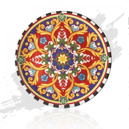 صحن ميلامين دائري 45 سم