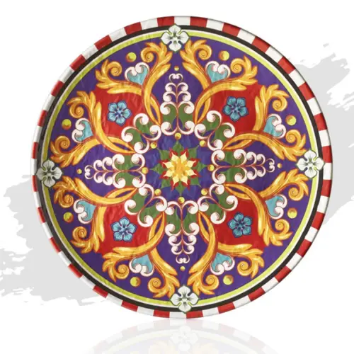 صحن ميلامين دائري 40 سم