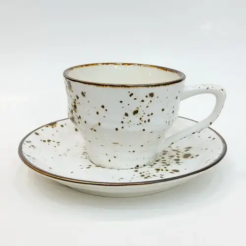 #KKW150-WT؛ كوب قهوة سيراميك 150 مل #WT