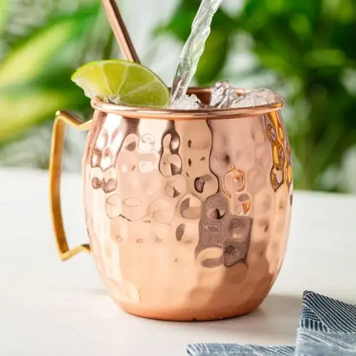 كوب نحاس مطروق
