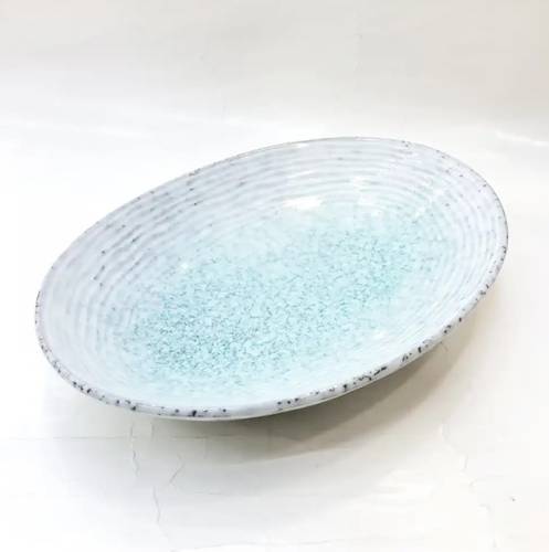 #BY-0570C؛ صفيحة سيراميك بيضاوية 11 بوصة #595