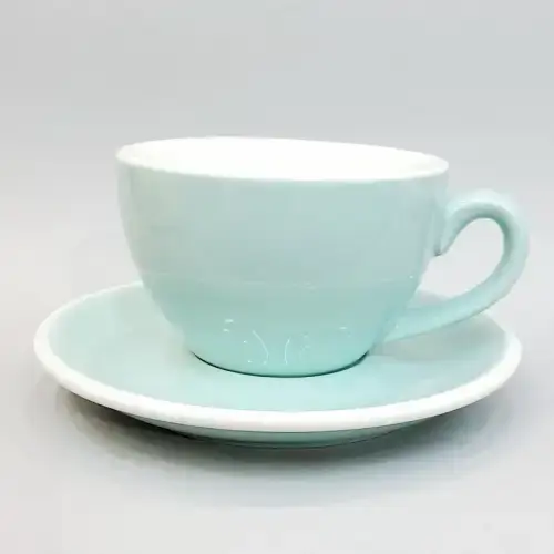 #EG220-LBL؛ كوب قهوة وصحن 220 مل # E/LBL