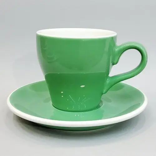 #TL280-GN؛ كوب قهوة وصحن 280 مل #T /GN