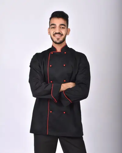 قميص طباخ   العدد 1  مقاس    3XL \4XL \5XL
