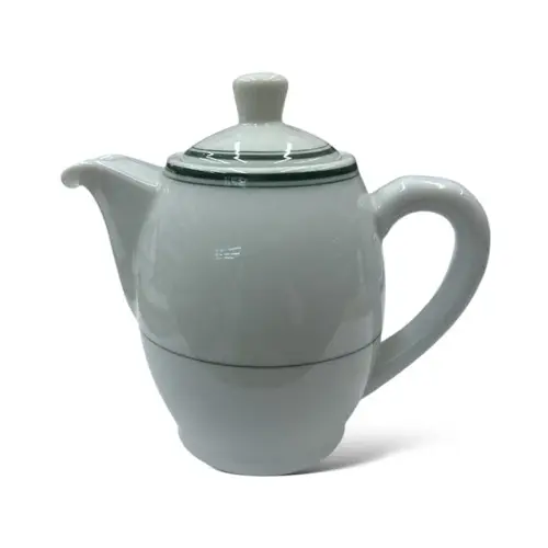 ابريق شاهي صغير خط اخضر 350 مل