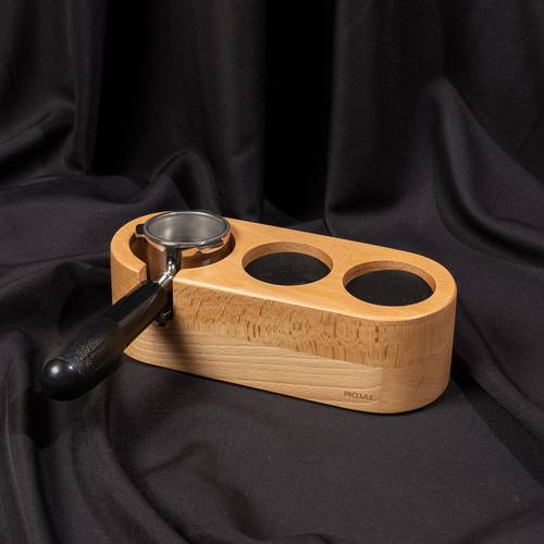 حامل القهوة الخشبي اليدوي 58mm