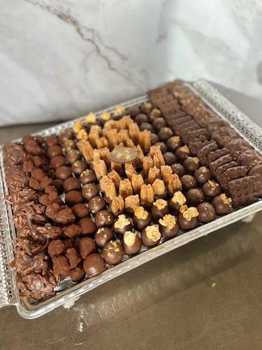 Rectangle silver tray-صينية مستطيلة فضية 