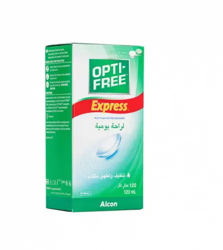 محلول عدسات اوبتى فرى 120 مل. Opti-Free Lens Solution 120 ml