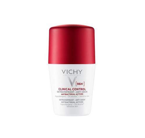 فيشي مزيل العرق المضاد للتعرق Clinical Control 96hr Protect 50ml