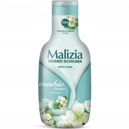  ماليزيا جل سائل للاستحمام بالمسك الأبيض 1000 مل Malizia