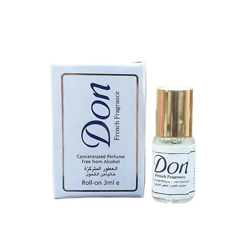 عطر دون رول اون خالي من الكحول من رفاس - 3 مل