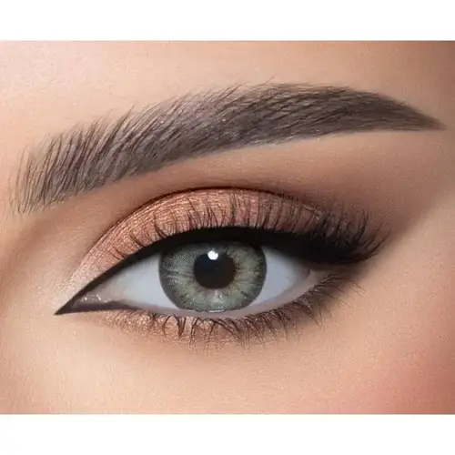 عدسات ذهب اللاصقة اليومية Sabrin Gray Green #5