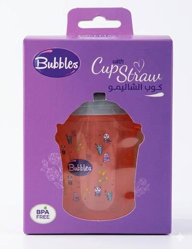 بابلز كوب للأطفال مع مصاصة (خالٍ من BPA)