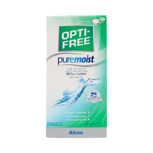 محلول عدسات اوبتى فرى 120 مل. Opti-Free Lens Solution 120 ml