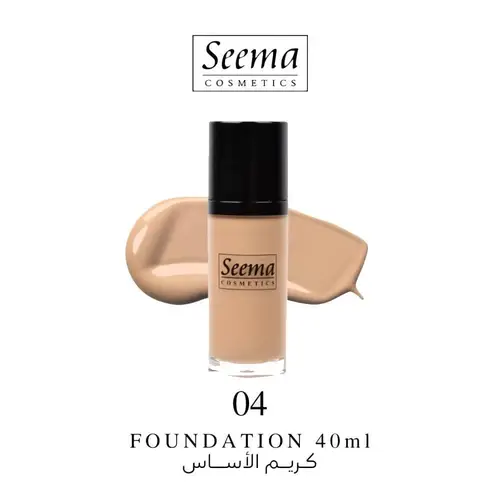 سيما (Sema) كريم أساس (Foundation) سائل بتغطية مثالية رقم 04 - 40 مل