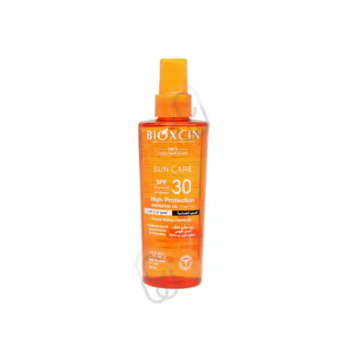 بيوكسين زيت اسمرار مع حماية عالية SPF 30 لجميع أنواع البشرة 200مل