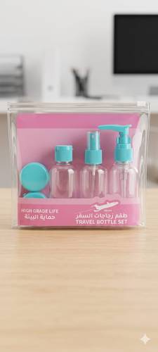 طقم زجاجات السفر