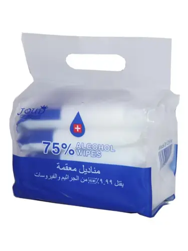 مناديل معقمة متعددة الاستخدام من جود – 5 عبوات × 10 مناديل