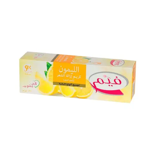 كريم إزالة الشعر للنساء، برائحة الليمون لتنعيم البشرة - 120 غرام