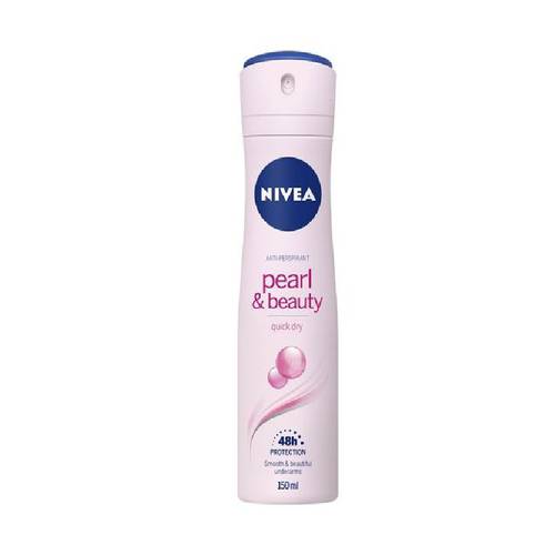 مزيل عرق بخاخ pearl beauty من نيفيا 150 مل 