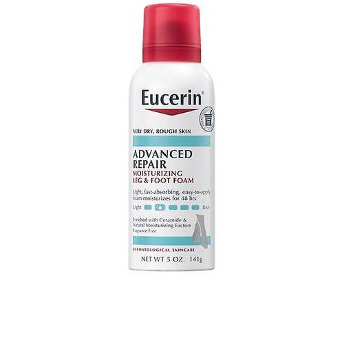 Eucerin إصلاح متقدمة ترطيب الساق والقدم رغوة، 5 أوقية