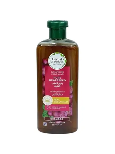 Herbal Essences - شامبو بذور العنب لحماية اللون للشعر المصبوغ - 400 مل