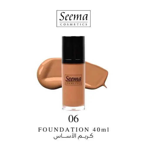 سيما (Sema) كريم أساس (Foundation) سائل بتغطية مثالية رقم 06 - 40 مل