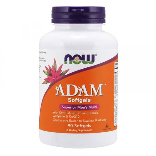 فيتامينات فائقة متعددة للرجال 90 كبسولة هلامية Now Foods ADAM