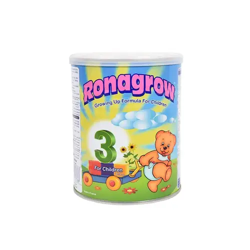 روناجرو حليب أطفال رقم 3 لمرحلة النمو بالفانيلا 400 جم | Ronagrow Baby Milk No.3 400GM