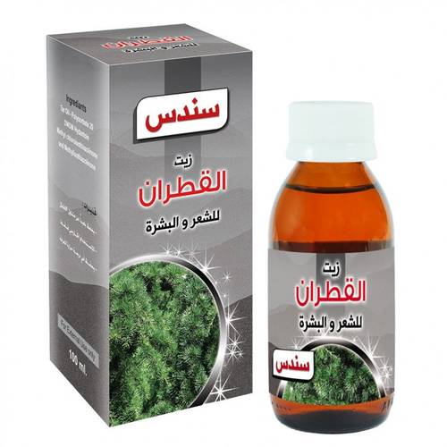 زيت القطران للشعر والبشرة من سندس - 100 مل