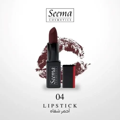 سيما (Sema) أحمر شفاه (روج) ستيك بلمسة مخملية جذابة وألوان ثابتة رقم 4
