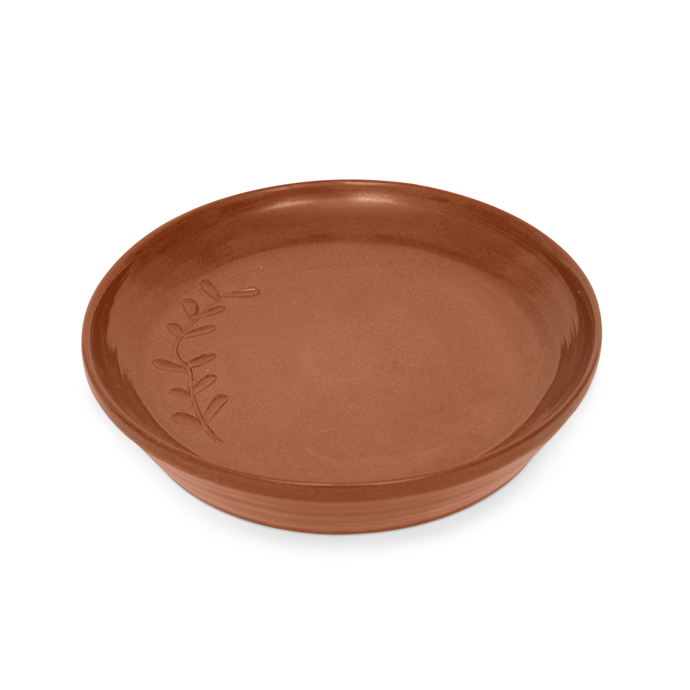 Peregrina Small Plate - Made of Teracotta Clay 