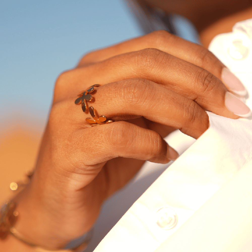 Peregrina Ring gold plated 