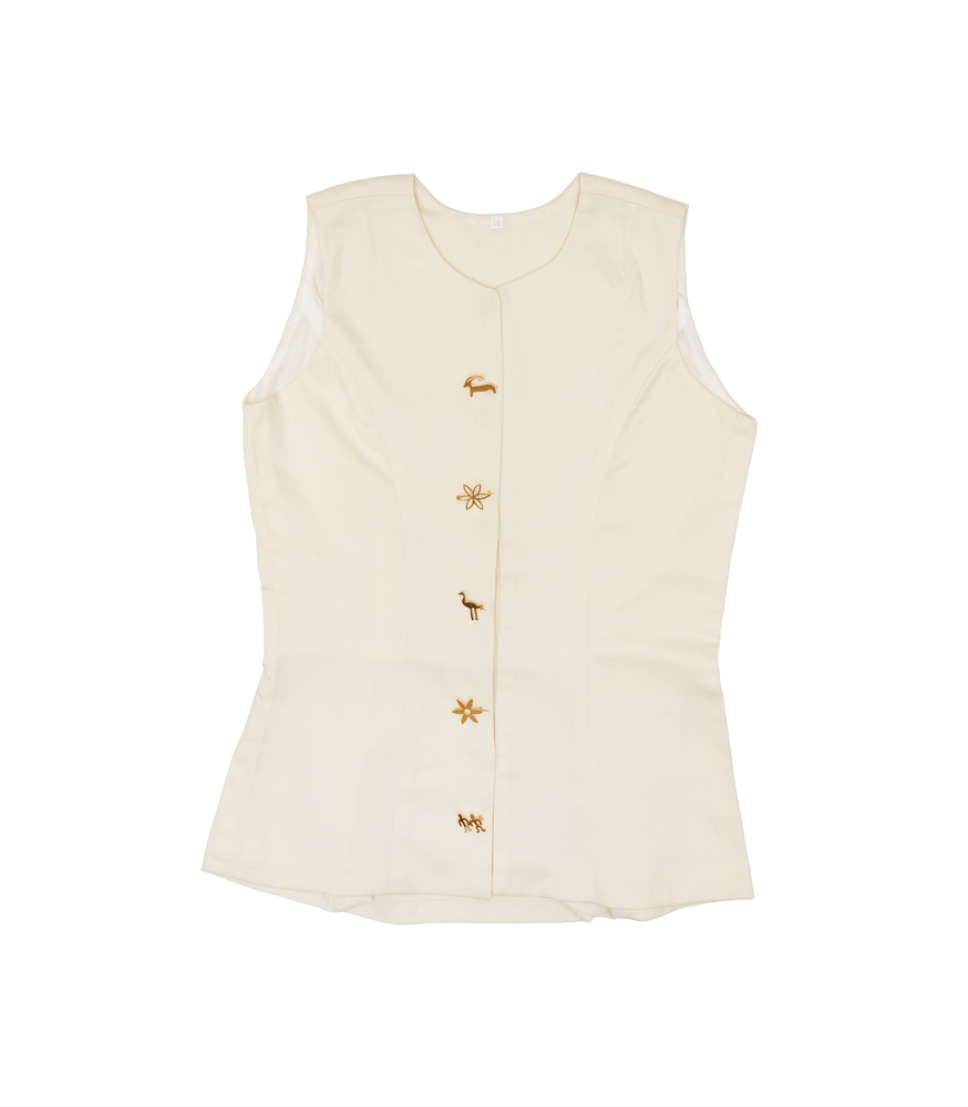   Hindamme White Vest