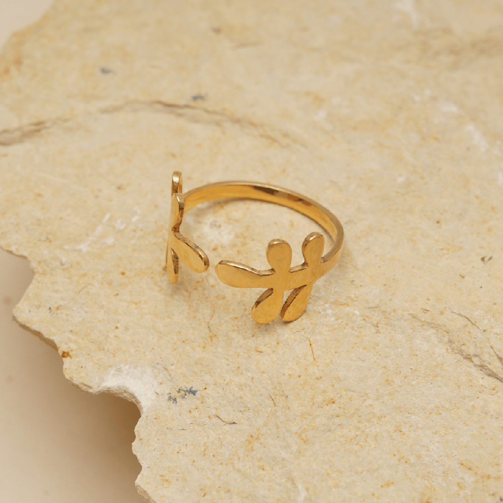 Peregrina Ring gold plated 