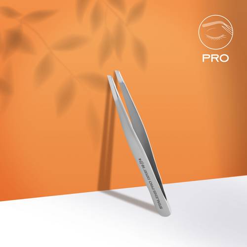 Eyebrow tweezers EXPERT 10 TYPE 4 (narrow beveled)