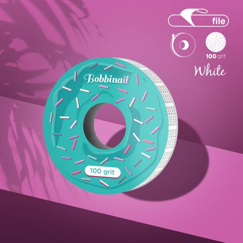 Disposable file tape (sticker) for the plastic case