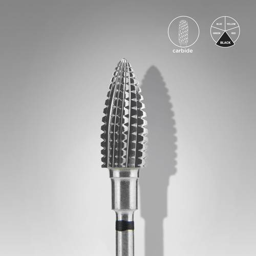 Pine cone black hard EXPERT 6 mm / 14 mm