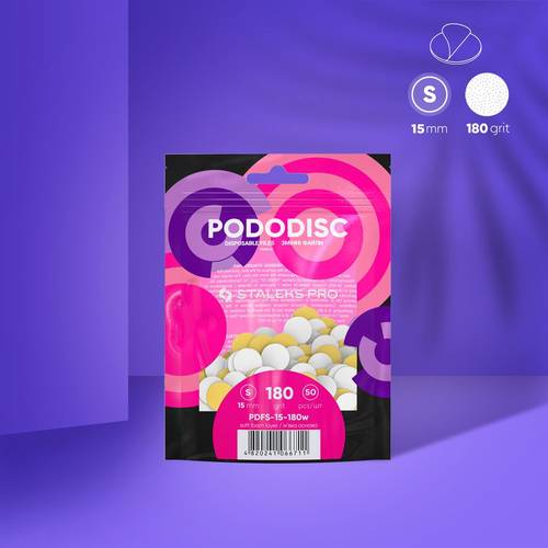 (Small) PODODISC Files on soft foam layer (50 pcs)