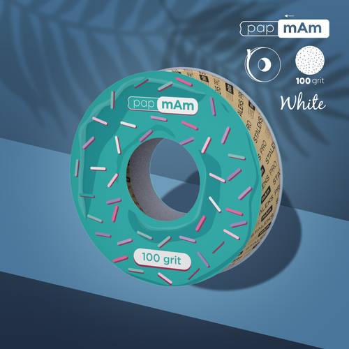 Disposable file tape (slider)   for the plastic case