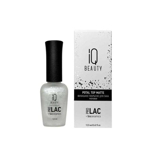 Matte Top Potal Silver Prolac IQ Beauty Bioceramics