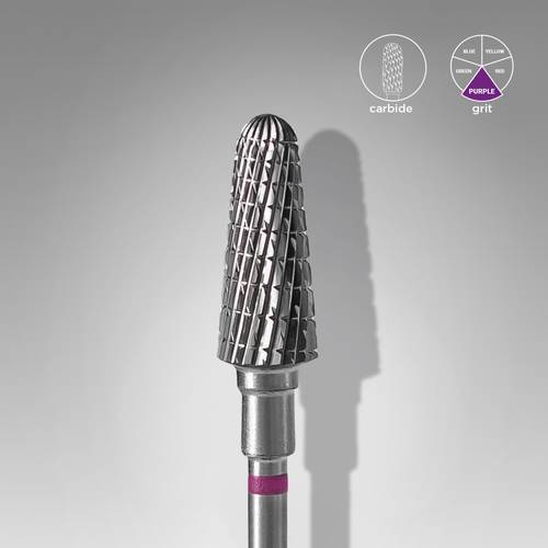 Frustum purple head EXPERT diameter 6 mm / working part 14 mm