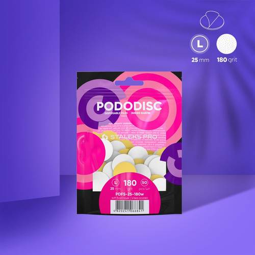 (Large) PODODISC Files on soft foam layer (50 pcs)