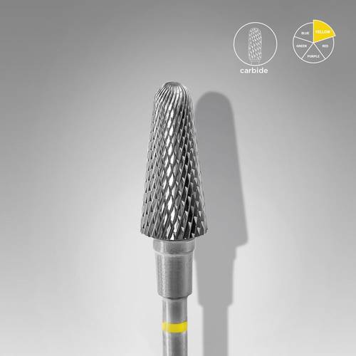 Frustum yellow head EXPERT diameter 6 mm / working part 14 mm