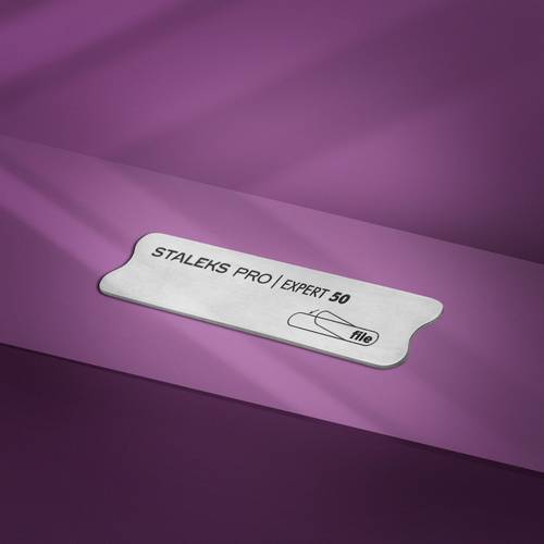 Metal nail file, short, base EXPERT 50