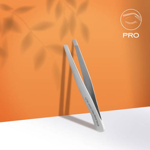 Eyebrow tweezers 10 TYPE 1 (wide straight)