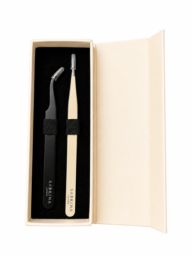 Sabrina lashes Tweezers Set 2pieces