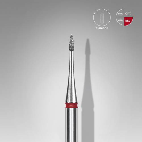 Flame mini red EXPERT head diameter 1 mm / working part 3 mm