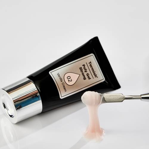 PolyGel Strong 02 Vanilla Cream 30 gr tube